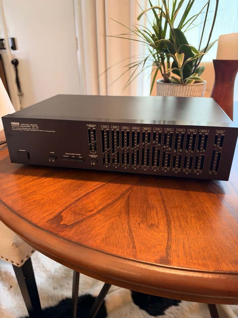 Yamaha GE-40 Natural Sound Graphic Equalizer